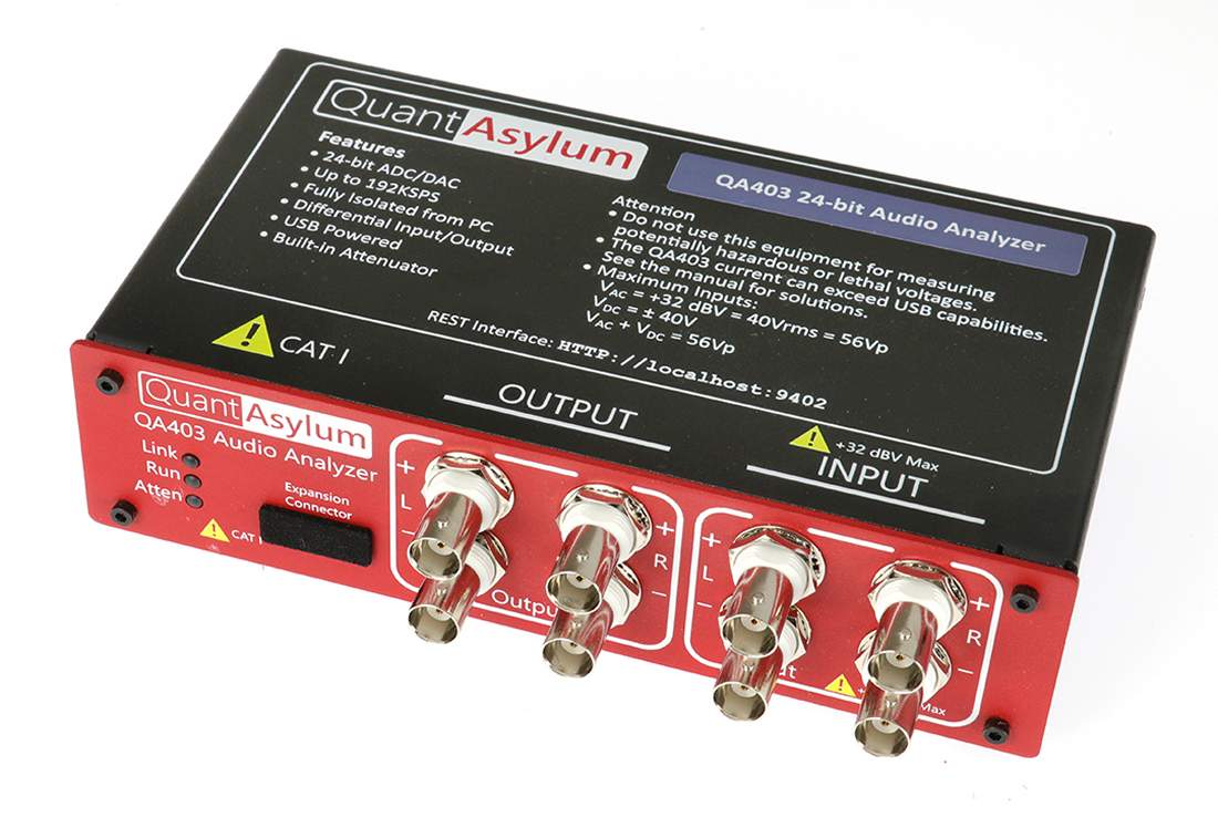 QuantAsylum AudioAnalyzer